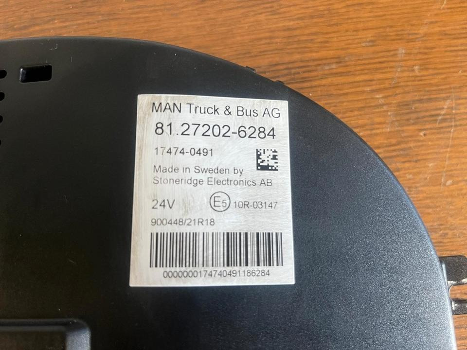 MAN EU6 Kombiinstrument / Tacho 81.27202-6284 - Paneli i aparateve për Kamioni: foto 3 MAN EU6 Kombiinstrument / Tacho 81.27202-6284 - Paneli i aparateve për Kamioni: foto 3
