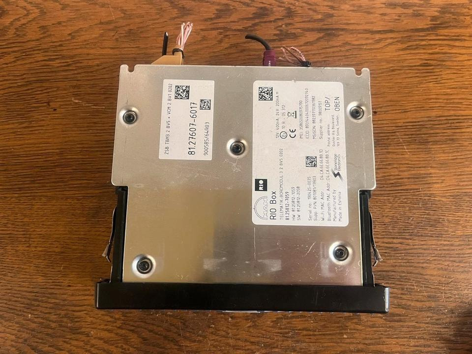 MAN RIO Telematik Bordmodul 3 Steuergerät 81.27607-6017 - ECU për Kamioni: foto 4 MAN RIO Telematik Bordmodul 3 Steuergerät 81.27607-6017 - ECU për Kamioni: foto 4