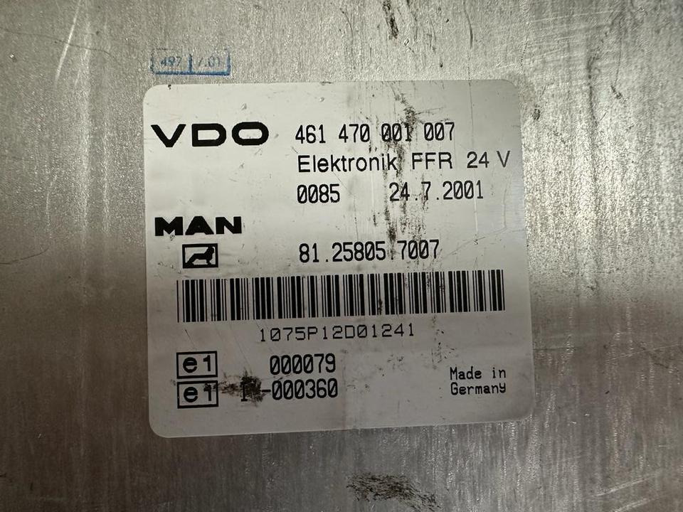 MAN VDO ELEKTRONIK FFR Steuergerät 81.25805.7007 - ECU për Kamioni: foto 2 MAN VDO ELEKTRONIK FFR Steuergerät 81.25805.7007 - ECU për Kamioni: foto 2