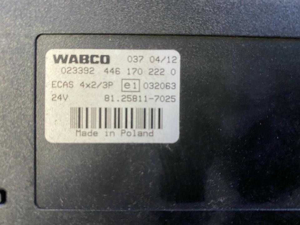 MAN WABCO ECAS Steuergerät 4*2 81.25811-7025 - ECU për Kamioni: foto 4 MAN WABCO ECAS Steuergerät 4*2 81.25811-7025 - ECU për Kamioni: foto 4