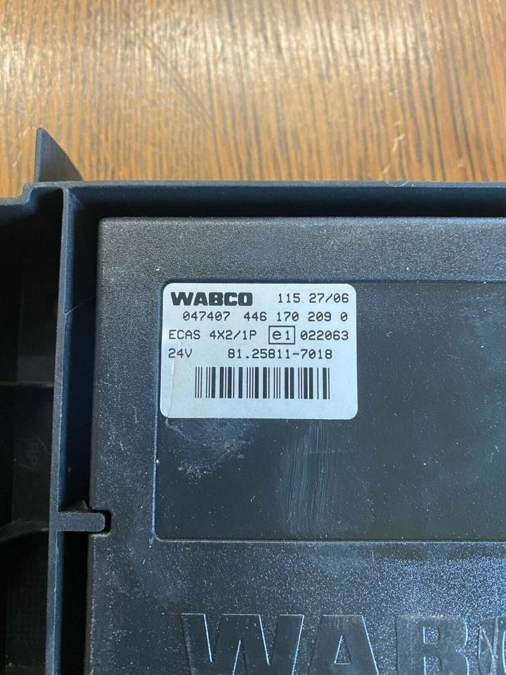 MAN WABCO Steuergerät ECAS 4*2 81.25811-7018 - ECU për Kamioni: foto 2 MAN WABCO Steuergerät ECAS 4*2 81.25811-7018 - ECU për Kamioni: foto 2