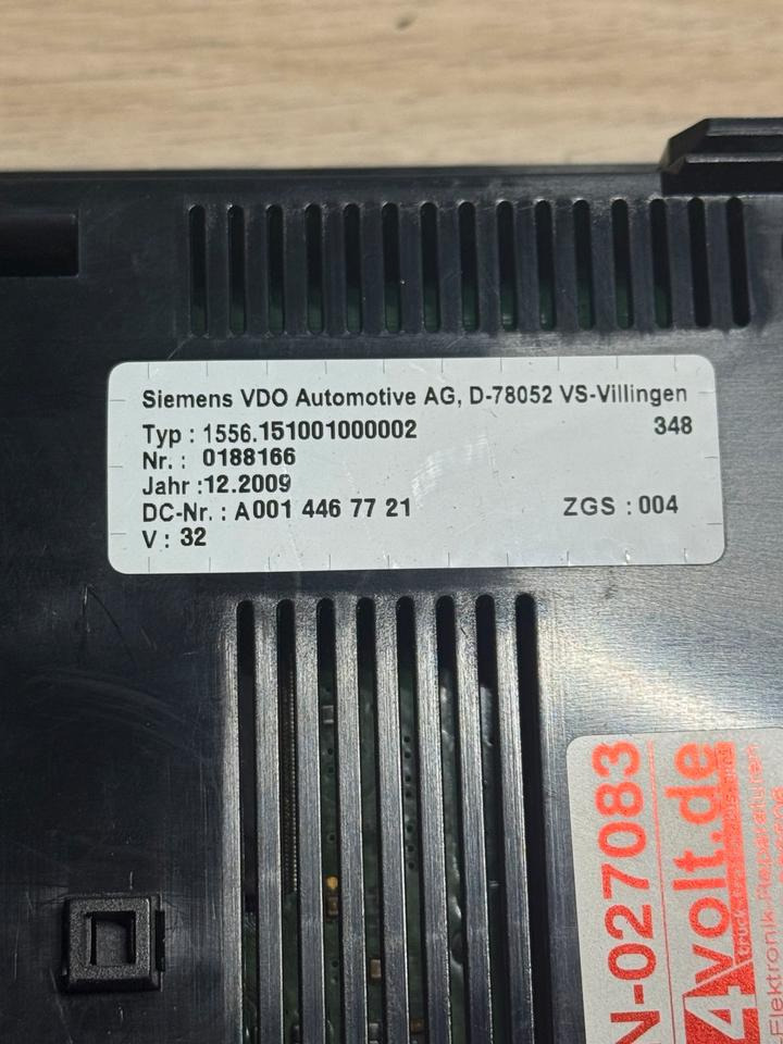 Mercedes Atego Kombiinstrument Tacho A0014467721 - Paneli i aparateve për Kamioni: foto 3 Mercedes Atego Kombiinstrument Tacho A0014467721 - Paneli i aparateve për Kamioni: foto 3