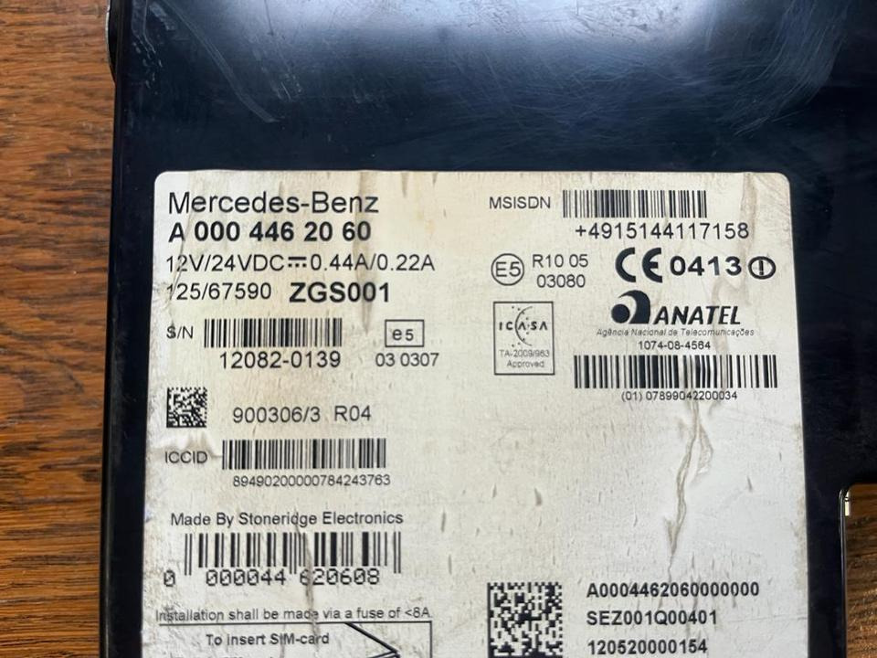 Mercedes-Benz Actros MP4 Tachograph FLEETBOARD A0004462060 - Tahografi për Kamioni: foto 2 Mercedes-Benz Actros MP4 Tachograph FLEETBOARD A0004462060 - Tahografi për Kamioni: foto 2