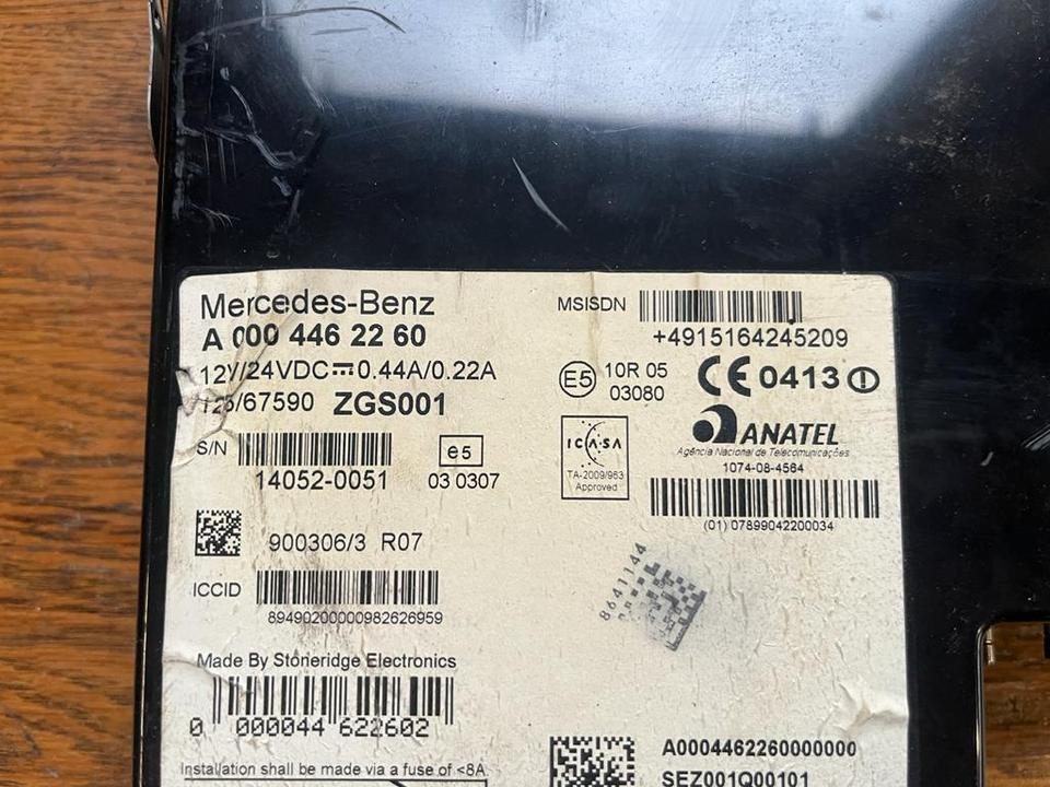 Mercedes-Benz Actros MP4 Tachograph FLEETBOARD A0004462260 - Tahografi për Kamioni: foto 2 Mercedes-Benz Actros MP4 Tachograph FLEETBOARD A0004462260 - Tahografi për Kamioni: foto 2