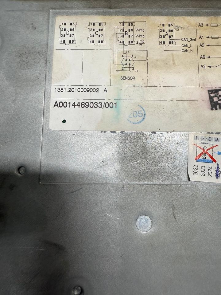 Mercedes Benz Actros MP4 VDO Tachograph A0014469033 - Tahografi: foto 5 Mercedes Benz Actros MP4 VDO Tachograph A0014469033 - Tahografi: foto 5