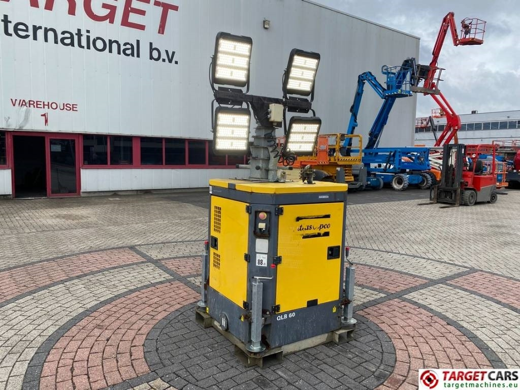 Atlas Copco QLB60 Tower Light 4x 320W Led - Kullë ndriçimi: foto 1 Atlas Copco QLB60 Tower Light 4x 320W Led - Kullë ndriçimi: foto 1