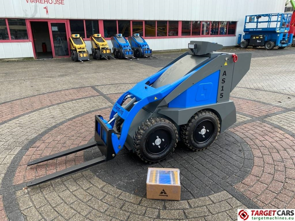 Conmeq AS15 Mini Skid Steer Electric Wheel Loader - Mini fadrom: foto 1 Conmeq AS15 Mini Skid Steer Electric Wheel Loader - Mini fadrom: foto 1