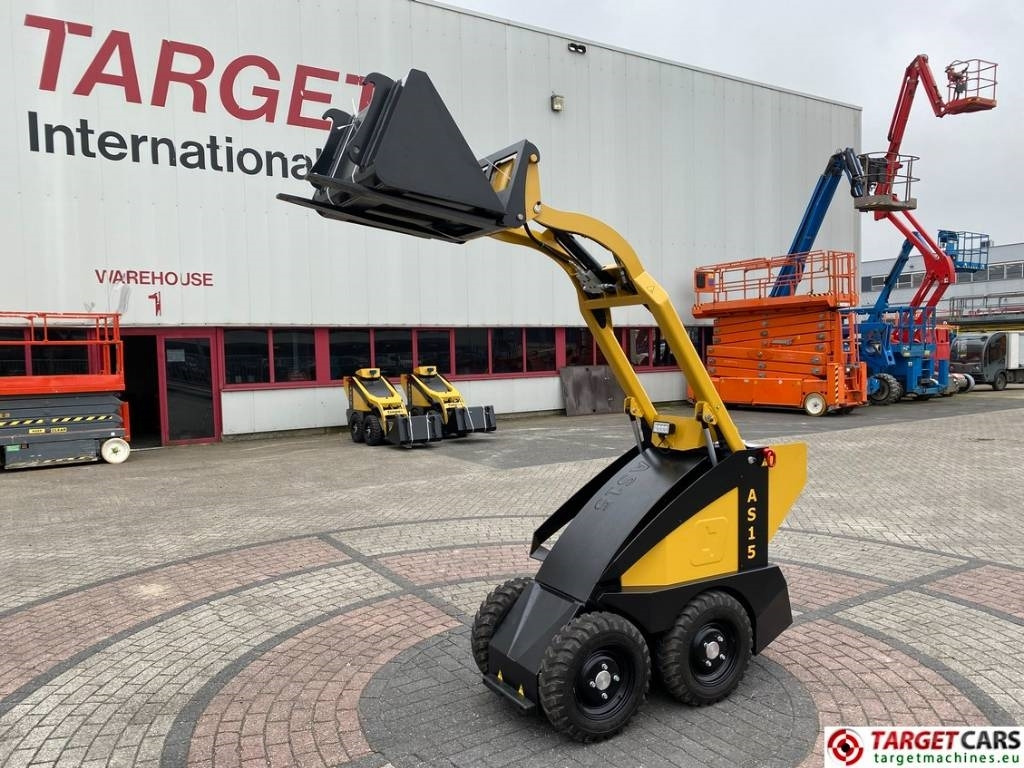 Mini fadrom Conmeq AS15 Mini Skid Steer Loader 4x4 Electric: foto 6