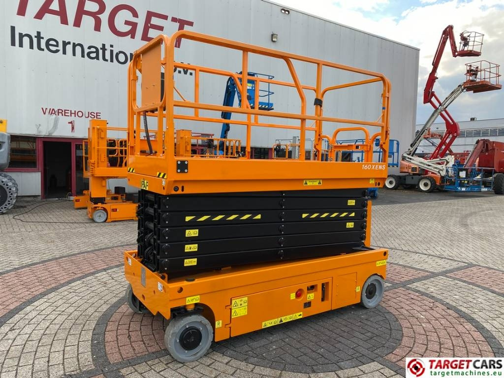 Hangcha 160XENS Electric 160 Scissor Work Lift 1570cm NEW - Ngritës gërshërë: foto 1 Hangcha 160XENS Electric 160 Scissor Work Lift 1570cm NEW - Ngritës gërshërë: foto 1
