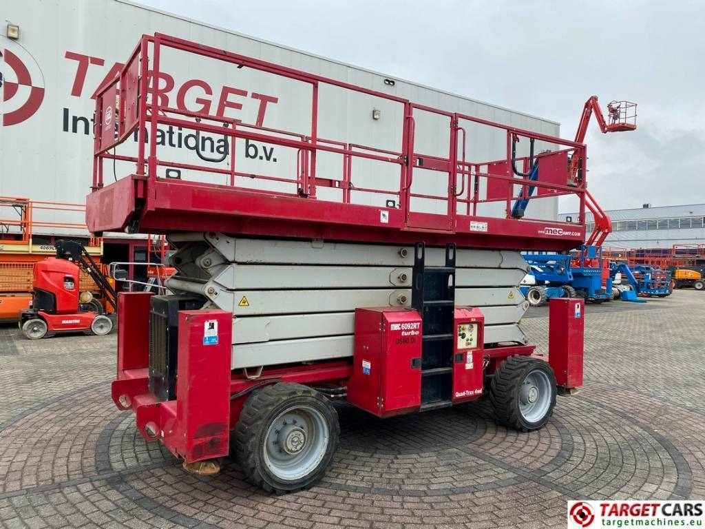 MEC 6092RT Diesel 4x4 Scissor Work LIft 2020cm - Ngritës gërshërë: foto 1 MEC 6092RT Diesel 4x4 Scissor Work LIft 2020cm - Ngritës gërshërë: foto 1