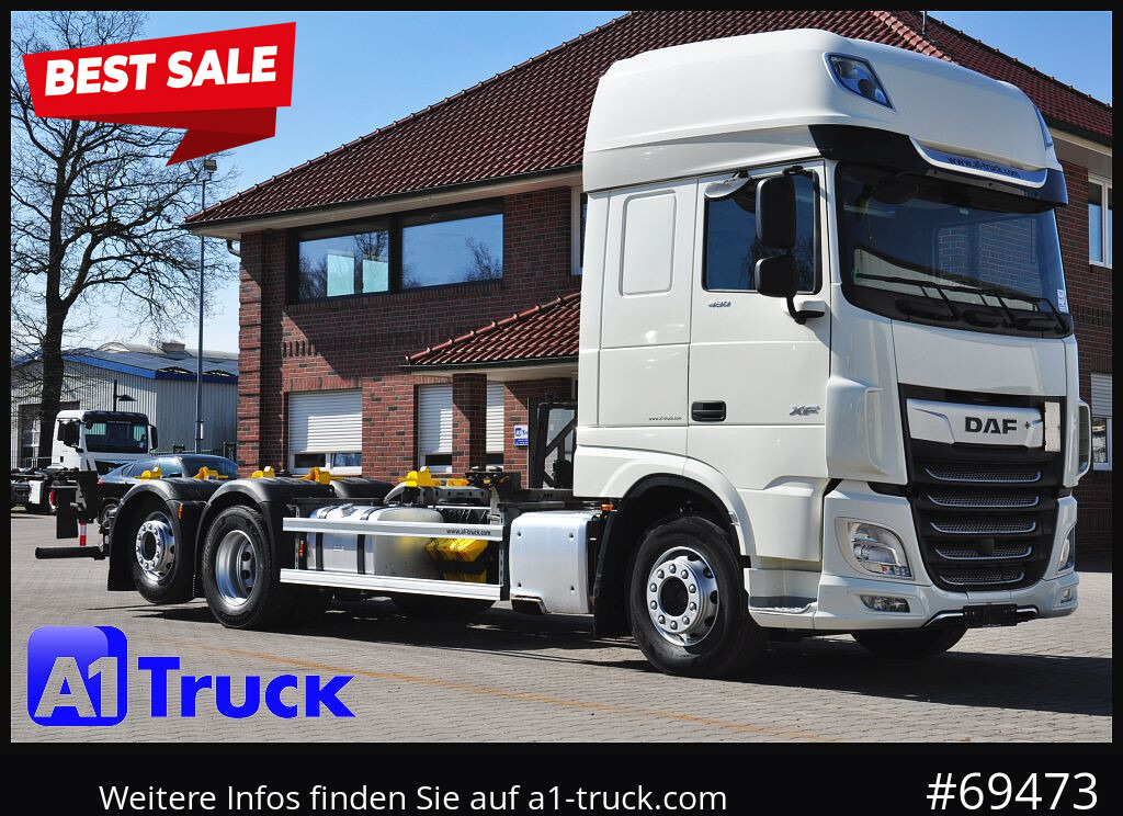 DAF DAF XF 480 FAR SSC Intarder Multiwechsler, 7.82 - Transportjer kontejnerësh/ Kamion me karroceri të çmontueshme: foto 1 DAF DAF XF 480 FAR SSC Intarder Multiwechsler, 7.82 - Transportjer kontejnerësh/ Kamion me karroceri të çmontueshme: foto 1