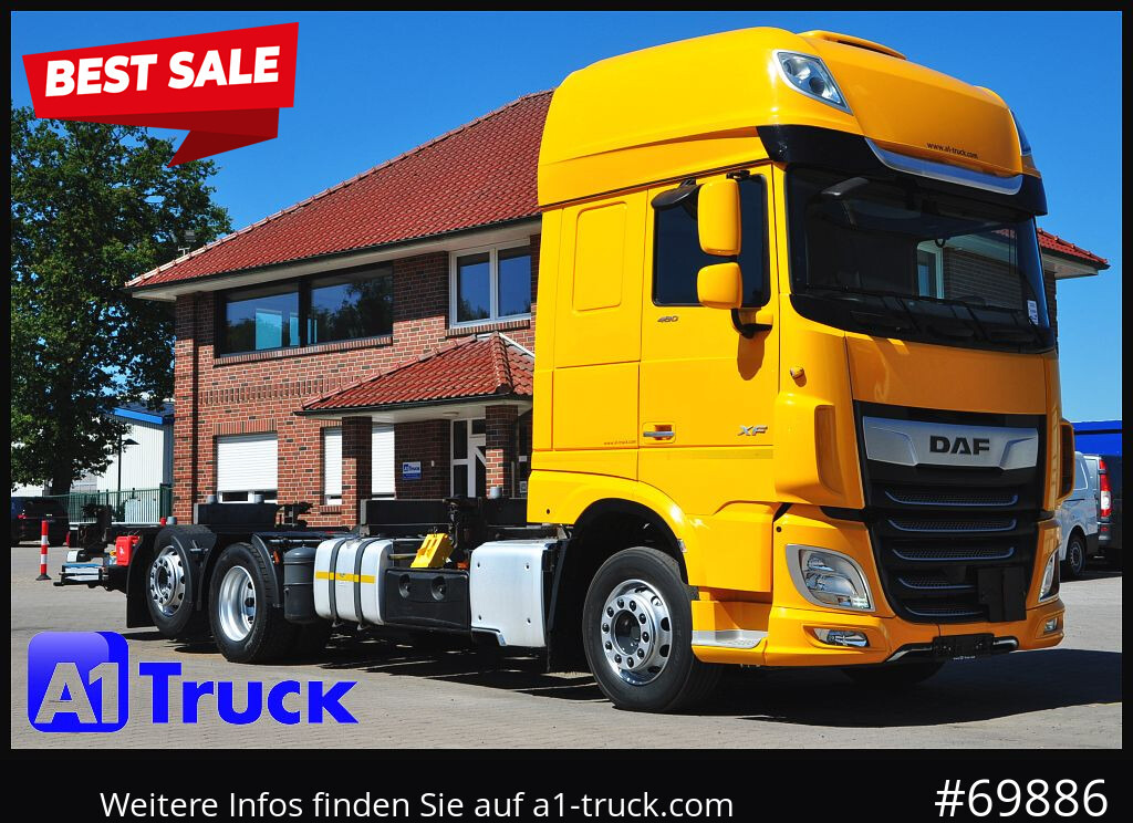 DAF XF 480, MultiBDF, 7,45, Standklima, LBW, - Transportjer kontejnerësh/ Kamion me karroceri të çmontueshme: foto 1 DAF XF 480, MultiBDF, 7,45, Standklima, LBW, - Transportjer kontejnerësh/ Kamion me karroceri të çmontueshme: foto 1