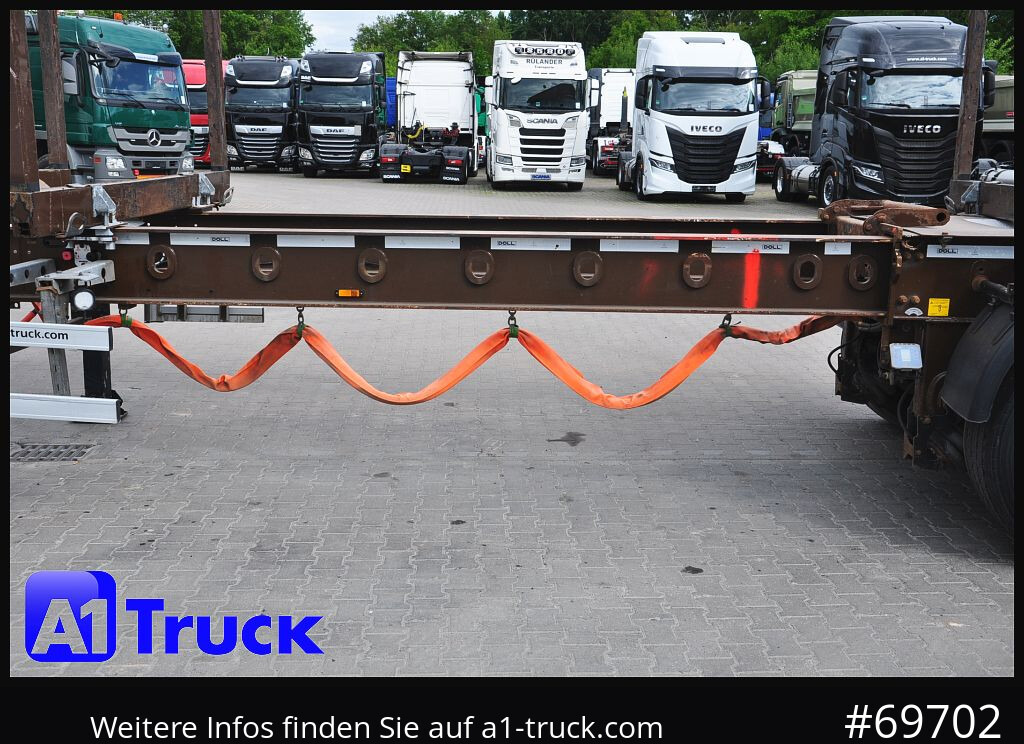 Gjysem rimorkio për transport druri DOLL H3L-14XL Holz Tele, Lenkachse 280 tkm.: foto 15