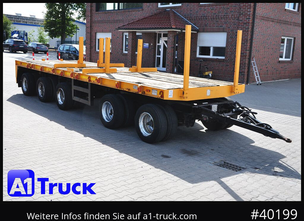 GOLDHOFER 5 achs Ballast, Lenkachse, 50to., Schwerlast, - Rimorkio me plan ngarkimi të ulët: foto 1 GOLDHOFER 5 achs Ballast, Lenkachse, 50to., Schwerlast, - Rimorkio me plan ngarkimi të ulët: foto 1