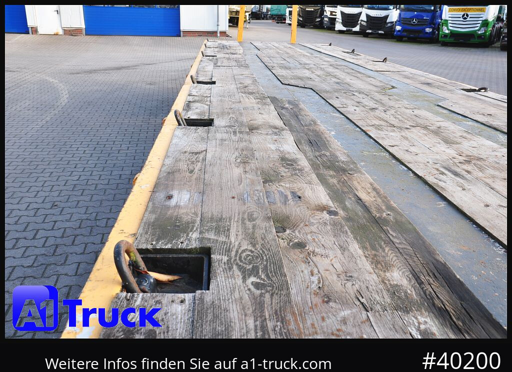 GOLDHOFER 6achs Plattform, Ballast, 60to., Schwerlast, - Rimorkio me plan ngarkimi të ulët: foto 2 GOLDHOFER 6achs Plattform, Ballast, 60to., Schwerlast, - Rimorkio me plan ngarkimi të ulët: foto 2