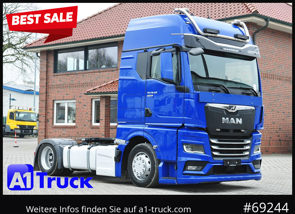MAN TGX 18.510 GX, Individual, Lowliner, neues Model - Gjysmë-kamion: foto 1 MAN TGX 18.510 GX, Individual, Lowliner, neues Model - Gjysmë-kamion: foto 1