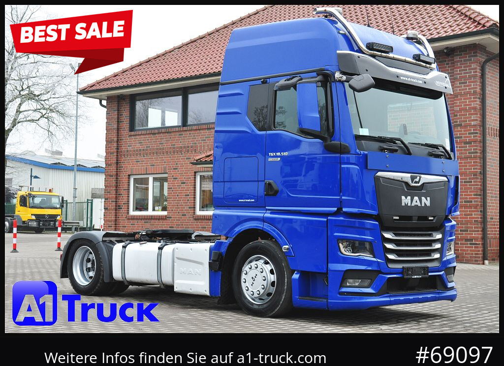 MAN TGX 18.510 LL GX Individual, Retarder, neues Model - Gjysmë-kamion: foto 1 MAN TGX 18.510 LL GX Individual, Retarder, neues Model - Gjysmë-kamion: foto 1