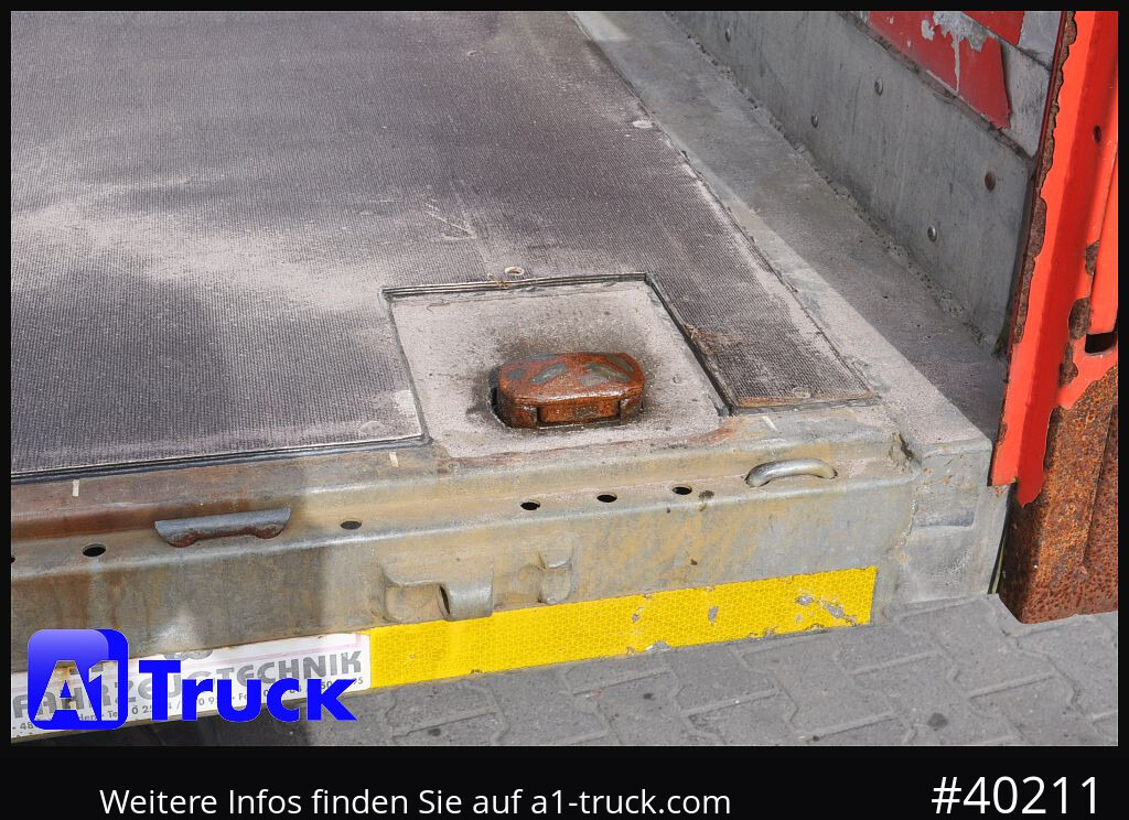 H&W Plattfroma, Twistlock, Container, vezinkt, guter Zustand - Gjysmë rimorkio e hapur/ Platformë: foto 5 H&W Plattfroma, Twistlock, Container, vezinkt, guter Zustand - Gjysmë rimorkio e hapur/ Platformë: foto 5