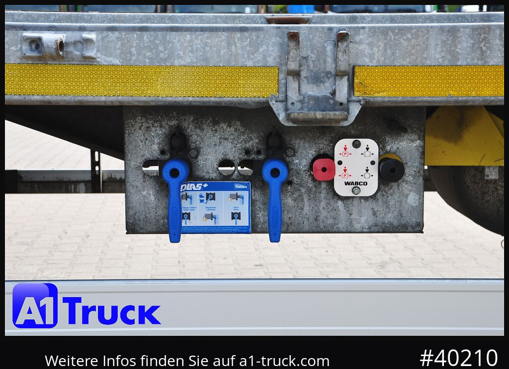 H&W Plattfroma, Twistlock, Container, vezinkt, guter Zustand - Gjysmë rimorkio e hapur/ Platformë: foto 5 H&W Plattfroma, Twistlock, Container, vezinkt, guter Zustand - Gjysmë rimorkio e hapur/ Platformë: foto 5