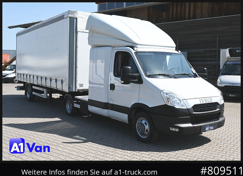 IVECO Daily 50C17 SZM, Klima, Tempomat, Schlafplatz - Kamioncine me tendë: foto 1 IVECO Daily 50C17 SZM, Klima, Tempomat, Schlafplatz - Kamioncine me tendë: foto 1
