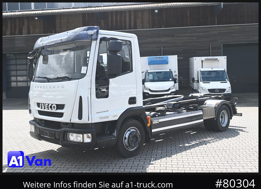 Kamion vetëngarkues IVECO Eurocargo ML 80E18/ Abroller,Ellermann, Hu/Au NEU [ Copy ]: foto 13