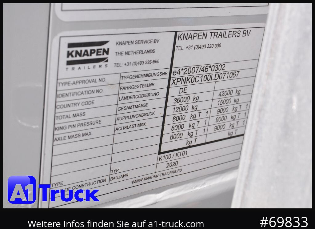 KNAPEN K100, HD Heavy Duty, 90m³, Funk - Gjysmë rimorkio me bazament të lëvizshëm: foto 5 KNAPEN K100, HD Heavy Duty, 90m³, Funk - Gjysmë rimorkio me bazament të lëvizshëm: foto 5