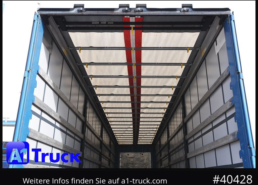 KRONE SD 27, Papier, Staplerhalterung, Bordwand, Lenkachse - Gjysmë rimorkio me tendë: foto 4 KRONE SD 27, Papier, Staplerhalterung, Bordwand, Lenkachse - Gjysmë rimorkio me tendë: foto 4