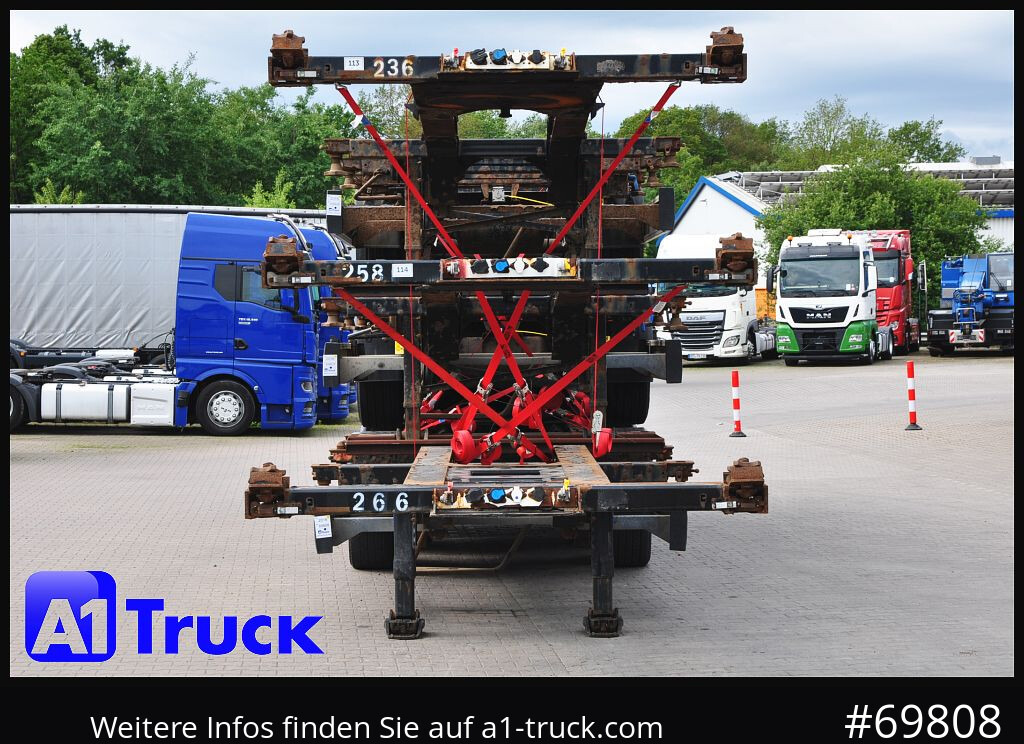 KRONE SDC, Containerchassis, 3 erPaket, 2x20/30/40/45, - Transportjer kontejnerësh/ Gjysmë rimorkio me karroceri të çmontueshme: foto 3 KRONE SDC, Containerchassis, 3 erPaket, 2x20/30/40/45, - Transportjer kontejnerësh/ Gjysmë rimorkio me karroceri të çmontueshme: foto 3