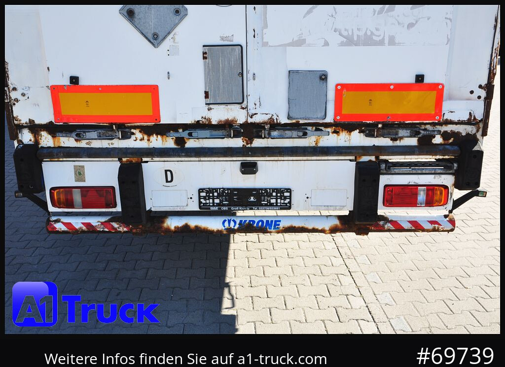 KRONE SDK 27, Koffer, Textil, 1 Vorbesitzer - Gjysmë rimorkio me vagonetë të mbyllur: foto 2 KRONE SDK 27, Koffer, Textil, 1 Vorbesitzer - Gjysmë rimorkio me vagonetë të mbyllur: foto 2