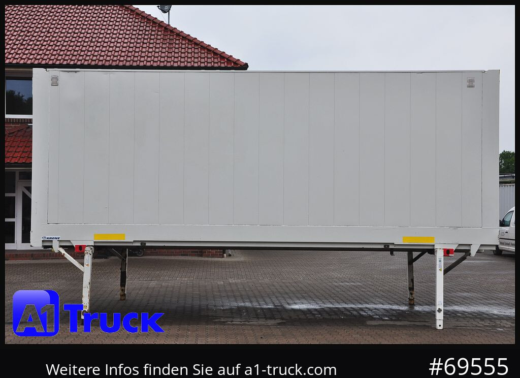 Karroceri - vagonetë e ndërrueshme KRONE Wechselbrücke  BDF 7,45 Koffer,  2750mm h.  20 x vorhanden: foto 8