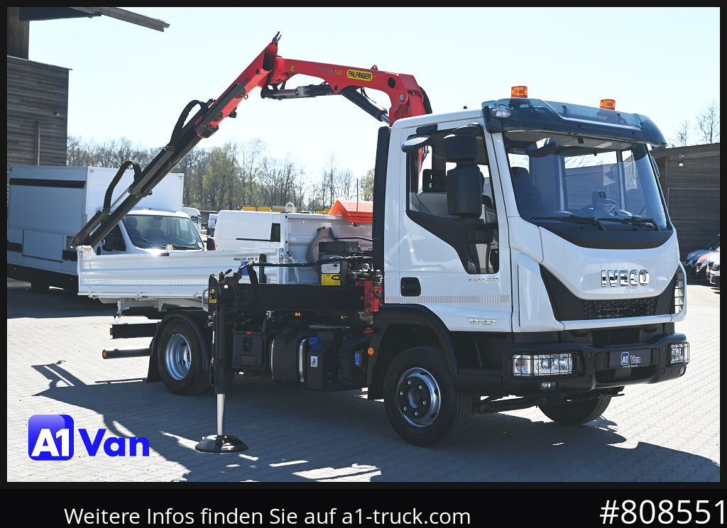 IVECO Eurocargo 80E22 Kipper Kran, Palfinger, Klima, Luftfederung - Kamioni, Kamion me vinç: foto 1 IVECO Eurocargo 80E22 Kipper Kran, Palfinger, Klima, Luftfederung - Kamioni, Kamion me vinç: foto 1