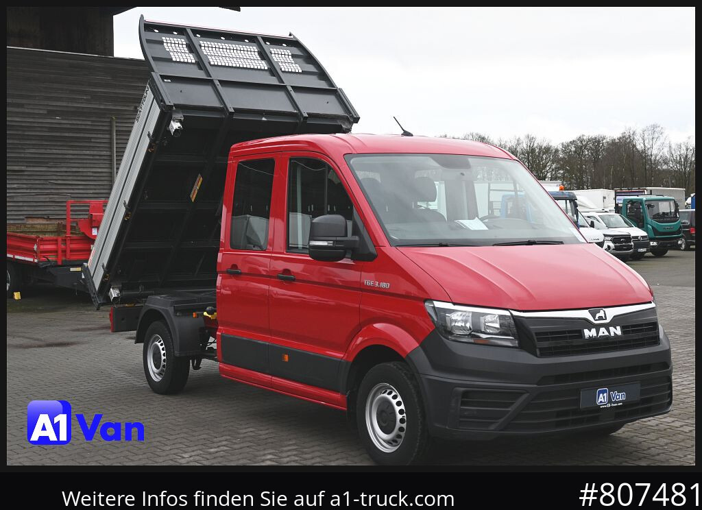 MAN TGE 3.180 Doka Kipper,Klima, AHK - Kamioni: foto 1 MAN TGE 3.180 Doka Kipper,Klima, AHK - Kamioni: foto 1