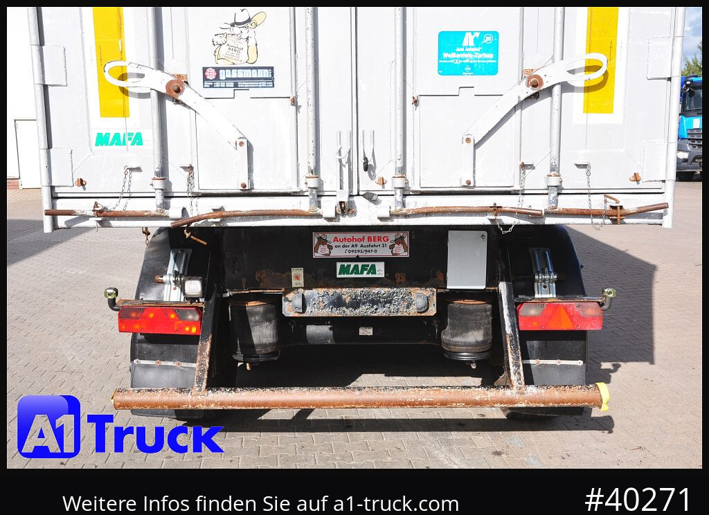 MAFA Alu-Kippmulde, 50m³, Liftachse, Getreiderschieber, - Gjysmë rimorkio vetëshkarkuese: foto 5 MAFA Alu-Kippmulde, 50m³, Liftachse, Getreiderschieber, - Gjysmë rimorkio vetëshkarkuese: foto 5