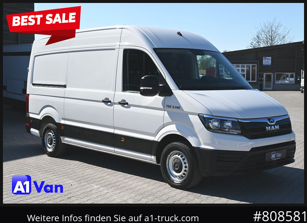 MAN TGE 3.140, Klima, Tachograph, AHK - Furgon: foto 1 MAN TGE 3.140, Klima, Tachograph, AHK - Furgon: foto 1