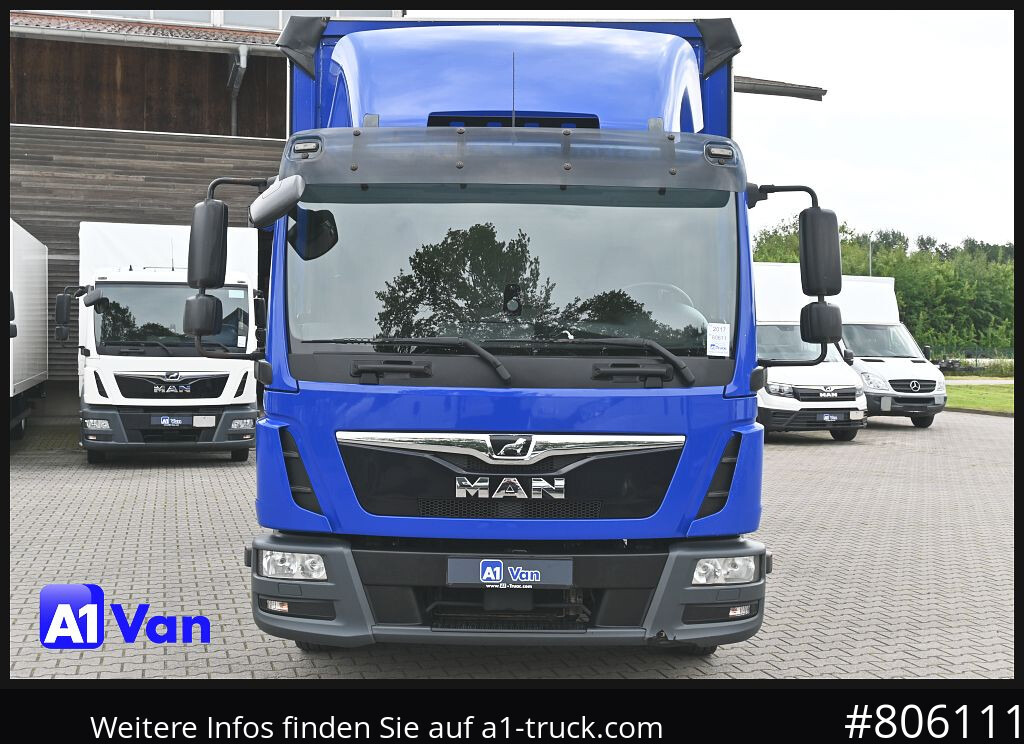 Kamion me tendë MAN TGL 8.180 4x2 Pritsche Plane, LBW, Klima: foto 12