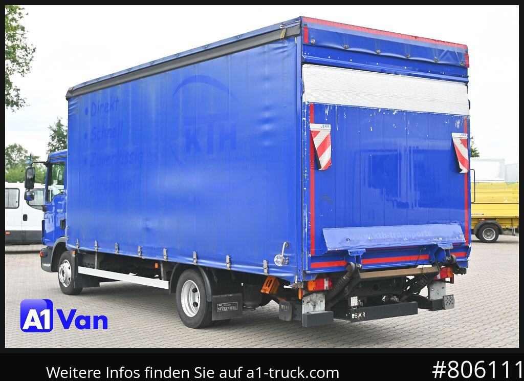 Kamion me tendë MAN TGL 8.180 4x2 Pritsche Plane, LBW, Klima: foto 9