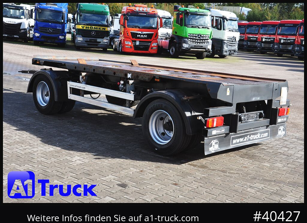 Rimorkio roll-off/ Skip loader MEILLER HKM A18 ZL 3,4 , HTM Absetzanhänger,: foto 10
