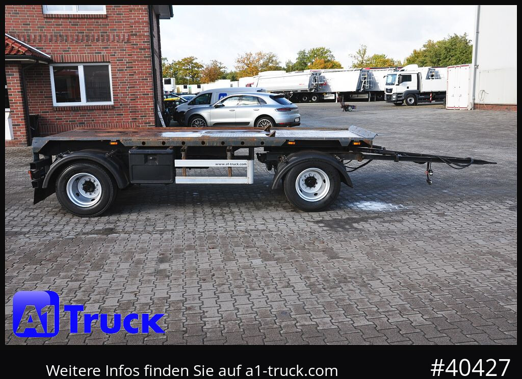 Rimorkio roll-off/ Skip loader MEILLER HKM A18 ZL 3,4 , HTM Absetzanhänger,: foto 7