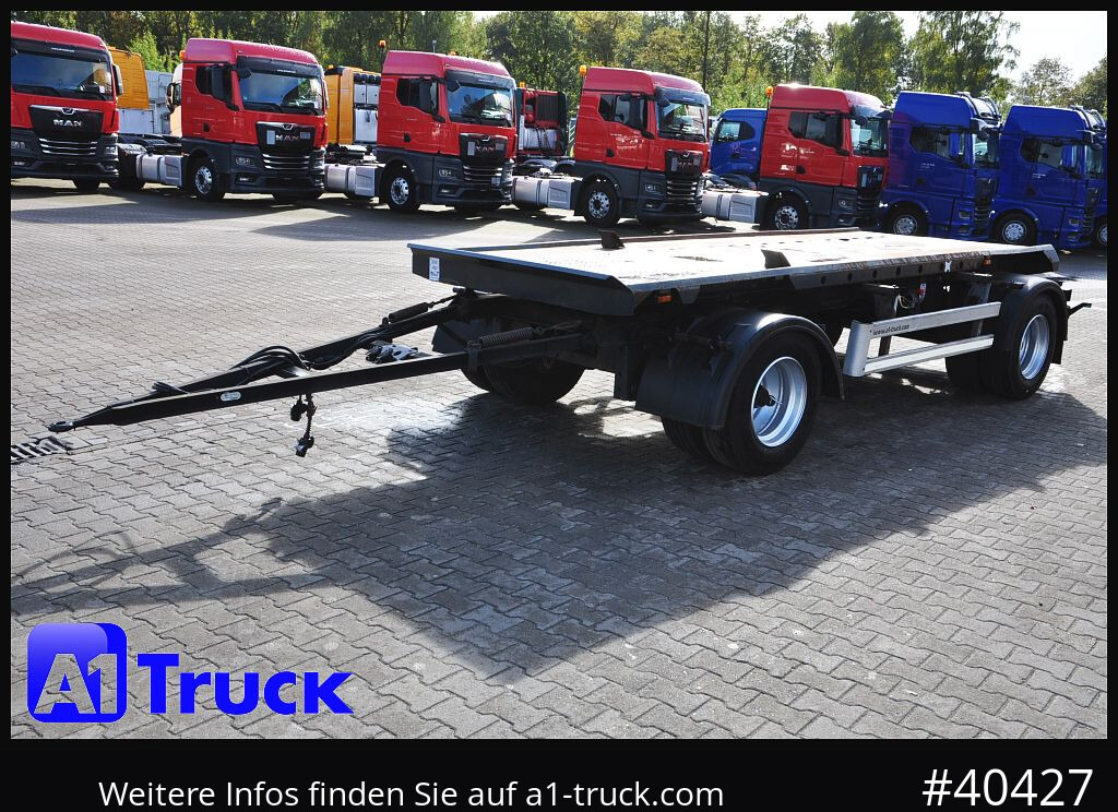 Rimorkio roll-off/ Skip loader MEILLER HKM A18 ZL 3,4 , HTM Absetzanhänger,: foto 12