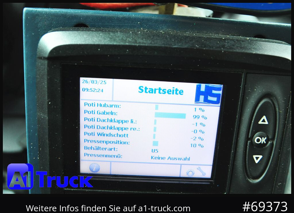 MERCEDES-BENZ Antos 2533, HS Millenium XXL37 Überkopflader, - Kamion mbeturinash: foto 5 MERCEDES-BENZ Antos 2533, HS Millenium XXL37 Überkopflader, - Kamion mbeturinash: foto 5