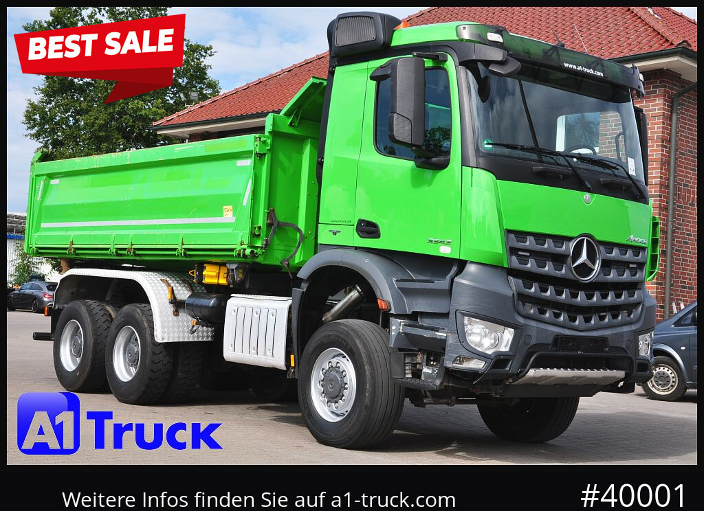 MERCEDES-BENZ Arcos 3342 BB, 6X6 Meiller Bordmatik - Kamion vetëshkarkues: foto 1 MERCEDES-BENZ Arcos 3342 BB, 6X6 Meiller Bordmatik - Kamion vetëshkarkues: foto 1