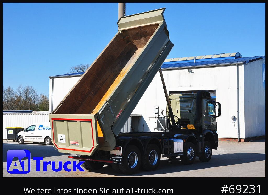MERCEDES-BENZ Arocs 4151 BB, Allrad 8x8, Navi - Kamion vetëshkarkues: foto 2 MERCEDES-BENZ Arocs 4151 BB, Allrad 8x8, Navi - Kamion vetëshkarkues: foto 2