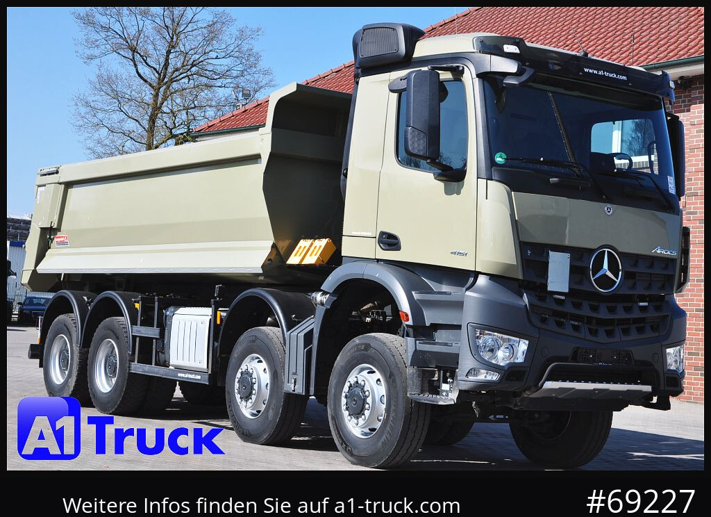 MERCEDES-BENZ Arocs 4151 BB, Allrad 8x8, Navi - Kamion vetëshkarkues: foto 1 MERCEDES-BENZ Arocs 4151 BB, Allrad 8x8, Navi - Kamion vetëshkarkues: foto 1