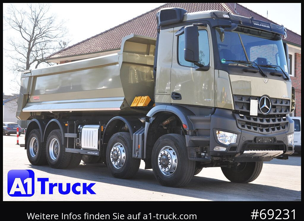 MERCEDES-BENZ Arocs 4151 BB, Allrad 8x8, Navi - Kamion vetëshkarkues: foto 1 MERCEDES-BENZ Arocs 4151 BB, Allrad 8x8, Navi - Kamion vetëshkarkues: foto 1
