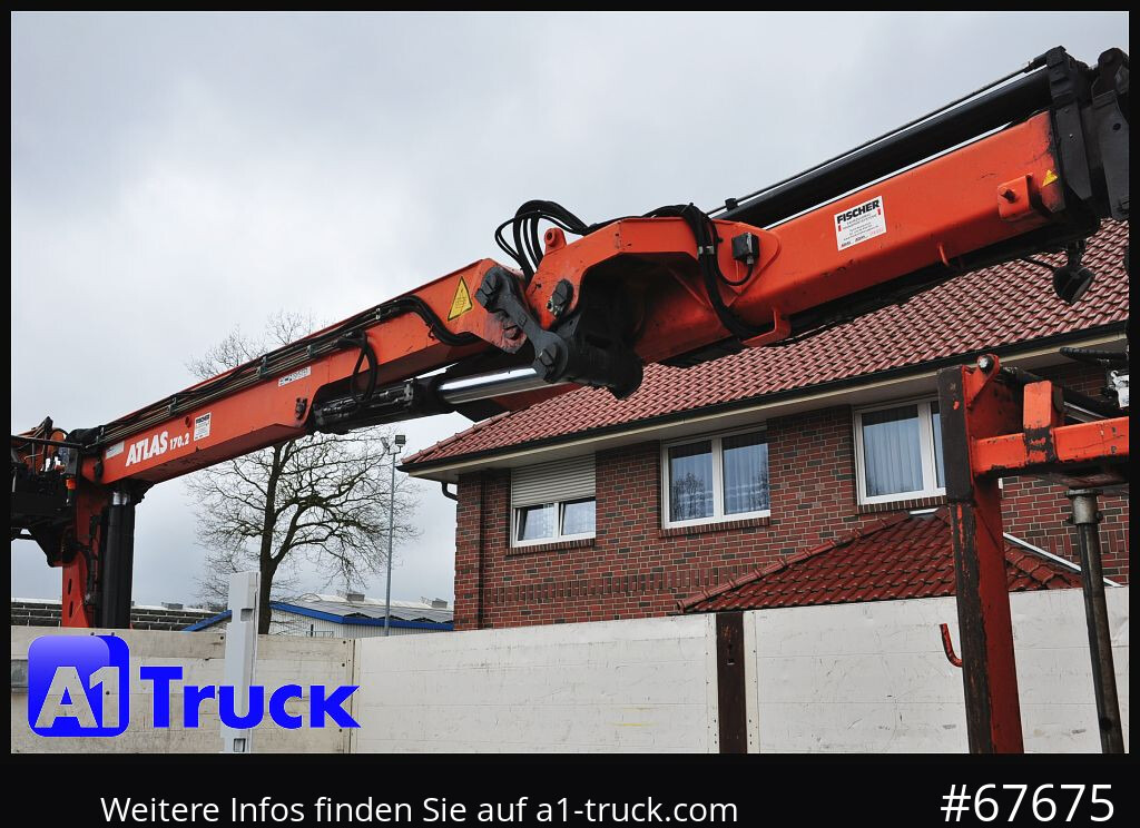 MERCEDES-BENZ Axor 2543, Atlas 170.2 Kran, Lift-Lenkachse, - Kamion me vinç, Kamion me karroceri të hapur: foto 2 MERCEDES-BENZ Axor 2543, Atlas 170.2 Kran, Lift-Lenkachse, - Kamion me vinç, Kamion me karroceri të hapur: foto 2