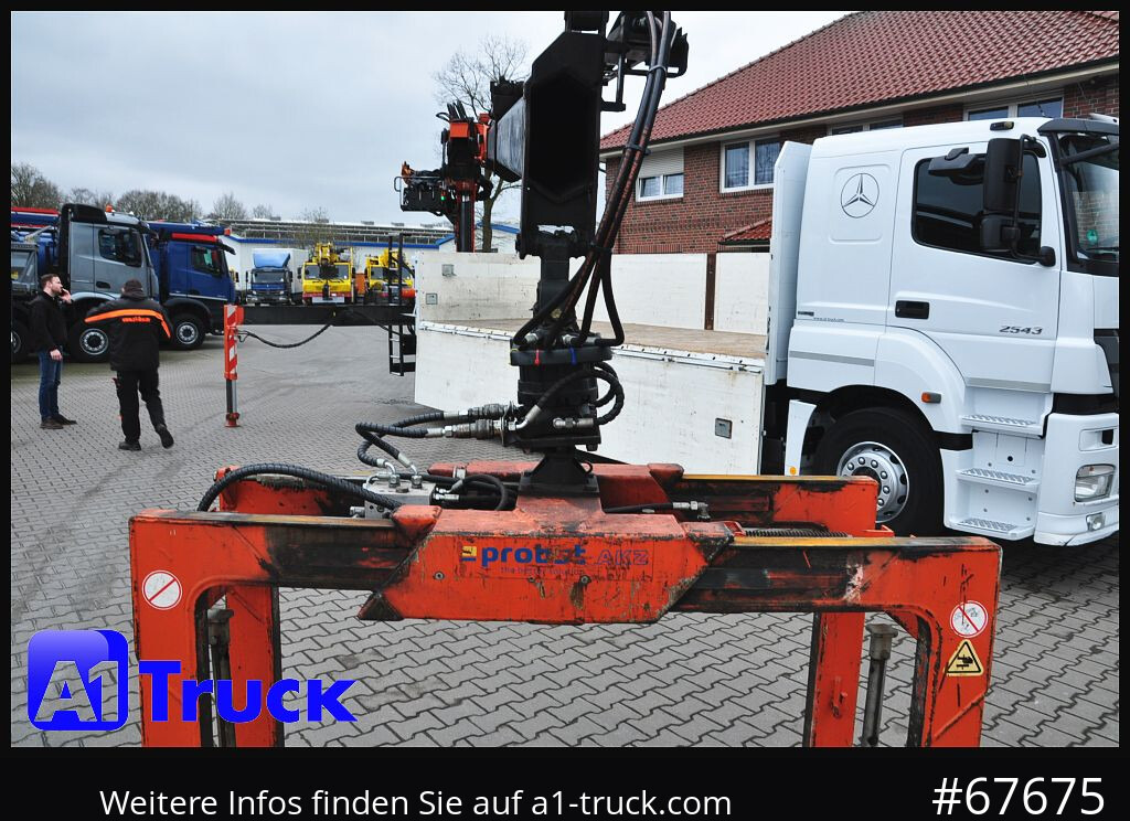 MERCEDES-BENZ Axor 2543, Atlas 170.2 Kran, Lift-Lenkachse, - Kamion me vinç, Kamion me karroceri të hapur: foto 3 MERCEDES-BENZ Axor 2543, Atlas 170.2 Kran, Lift-Lenkachse, - Kamion me vinç, Kamion me karroceri të hapur: foto 3