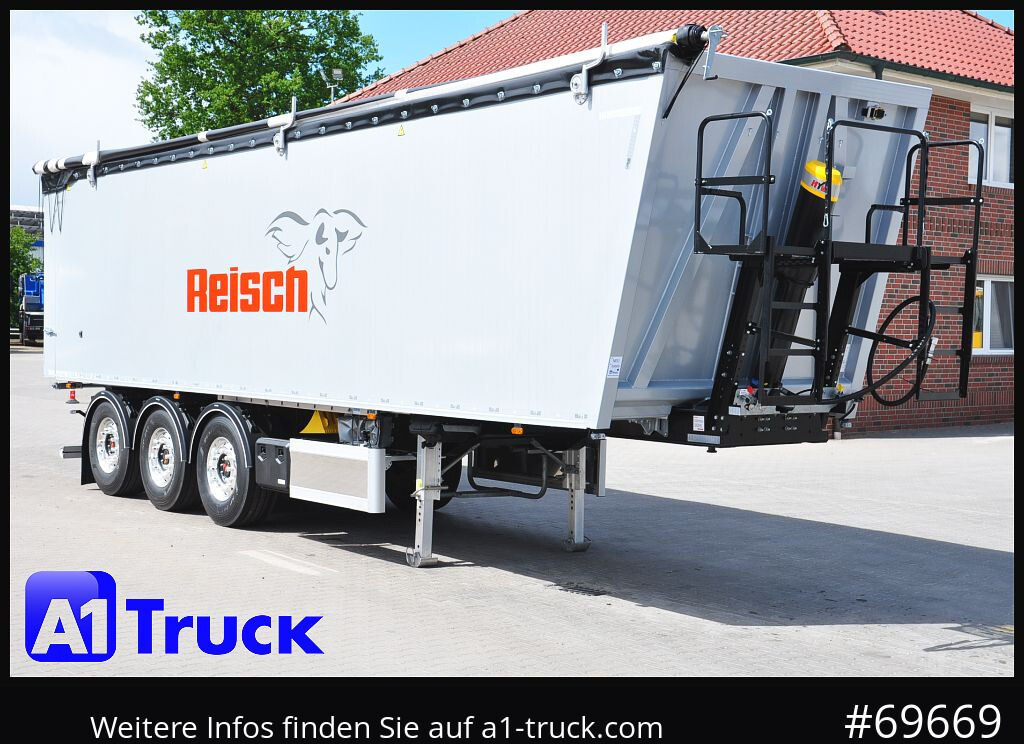 REISCH RHKS, Alu-Kippmulde 52m³, Miete - Gjysmë rimorkio vetëshkarkuese: foto 1 REISCH RHKS, Alu-Kippmulde 52m³, Miete - Gjysmë rimorkio vetëshkarkuese: foto 1