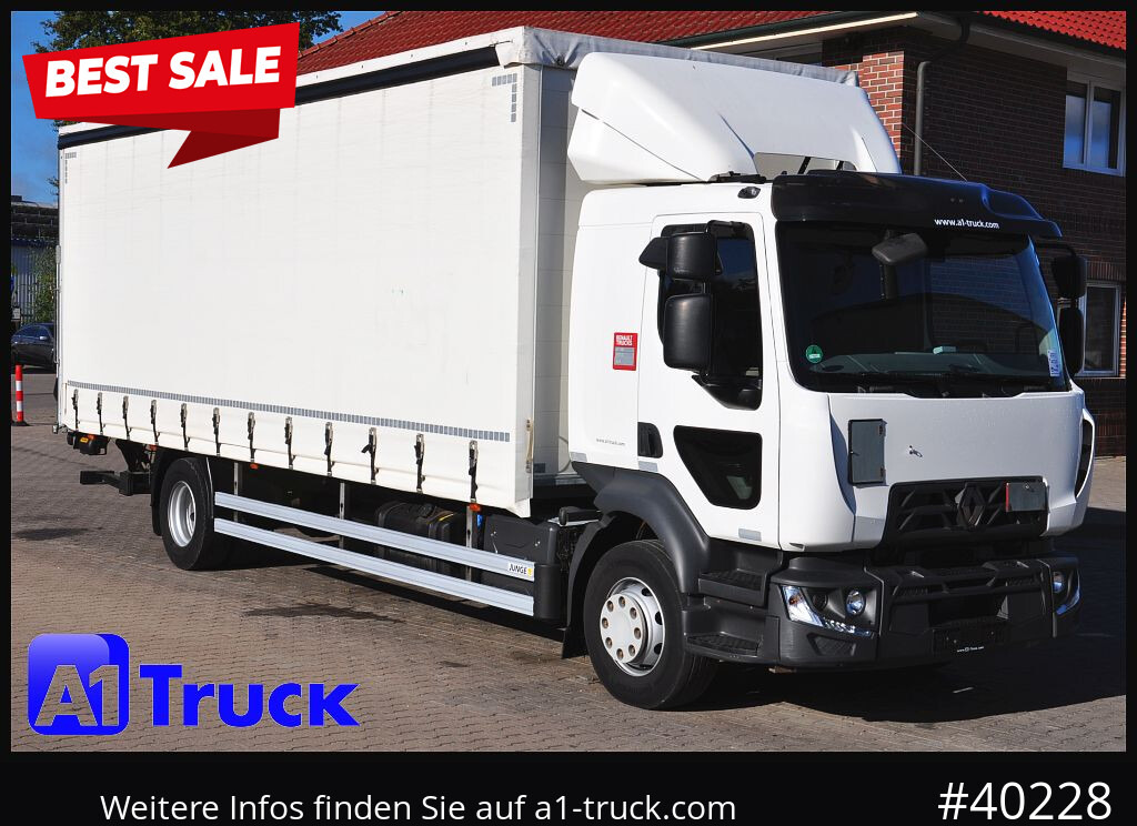 RENAULT D 280, 4x2, Ladebordwand, LBW, TÜV 06/2026 - Kamion me tendë: foto 1 RENAULT D 280, 4x2, Ladebordwand, LBW, TÜV 06/2026 - Kamion me tendë: foto 1