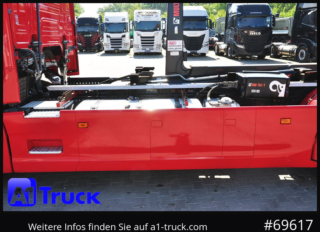 SCANIA R500, Abrollkipper, HIAB, Lift-Lenkachse, - Kamion vetëngarkues: foto 2 SCANIA R500, Abrollkipper, HIAB, Lift-Lenkachse, - Kamion vetëngarkues: foto 2
