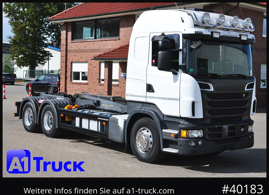SCANIA R500, V8,,  Meiller, Liftachse, - Kamion vetëngarkues: foto 1 SCANIA R500, V8,,  Meiller, Liftachse, - Kamion vetëngarkues: foto 1